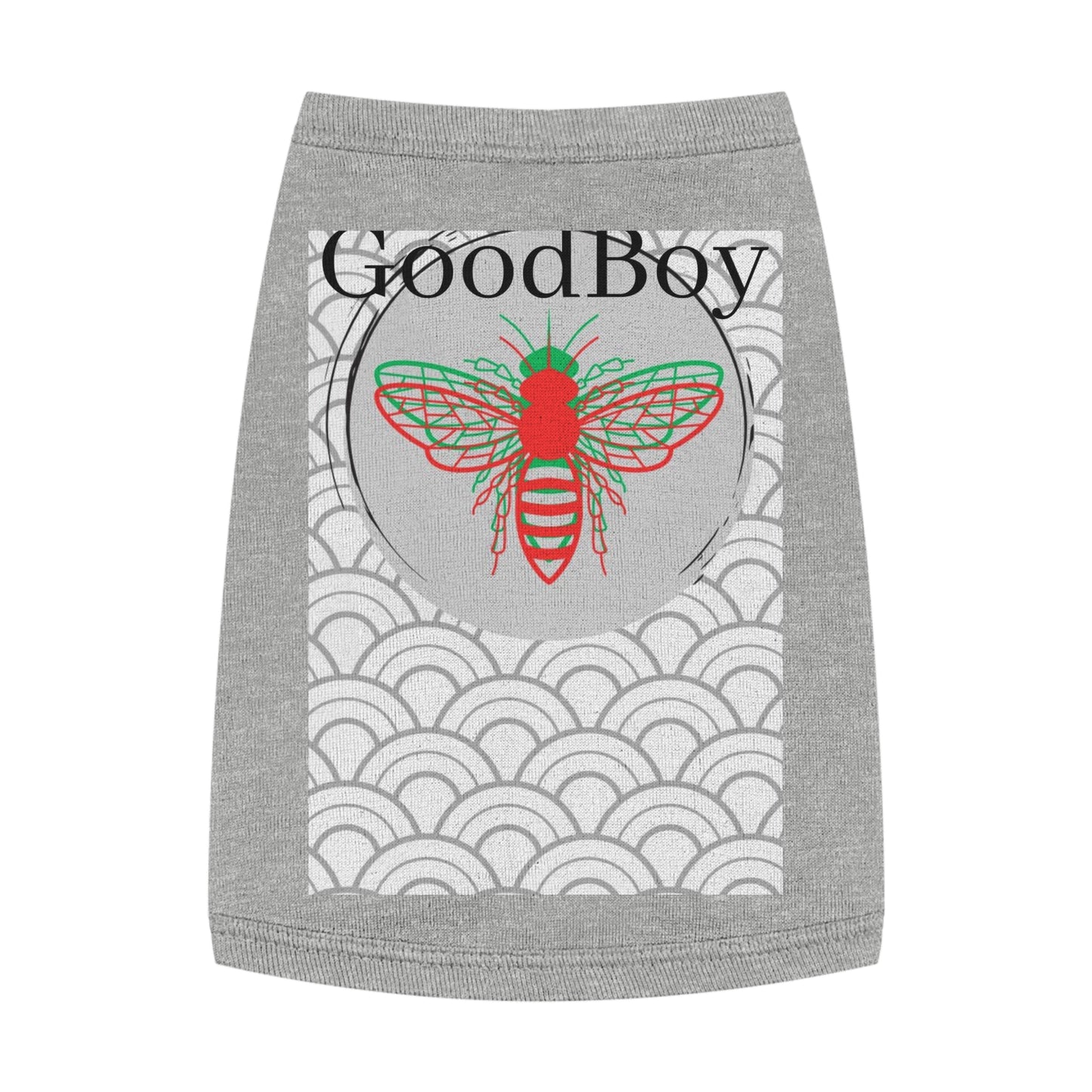 Stylish Pet Tank Top with GoodBoy Graphic - Comfortable Summer Apparel for Dogs