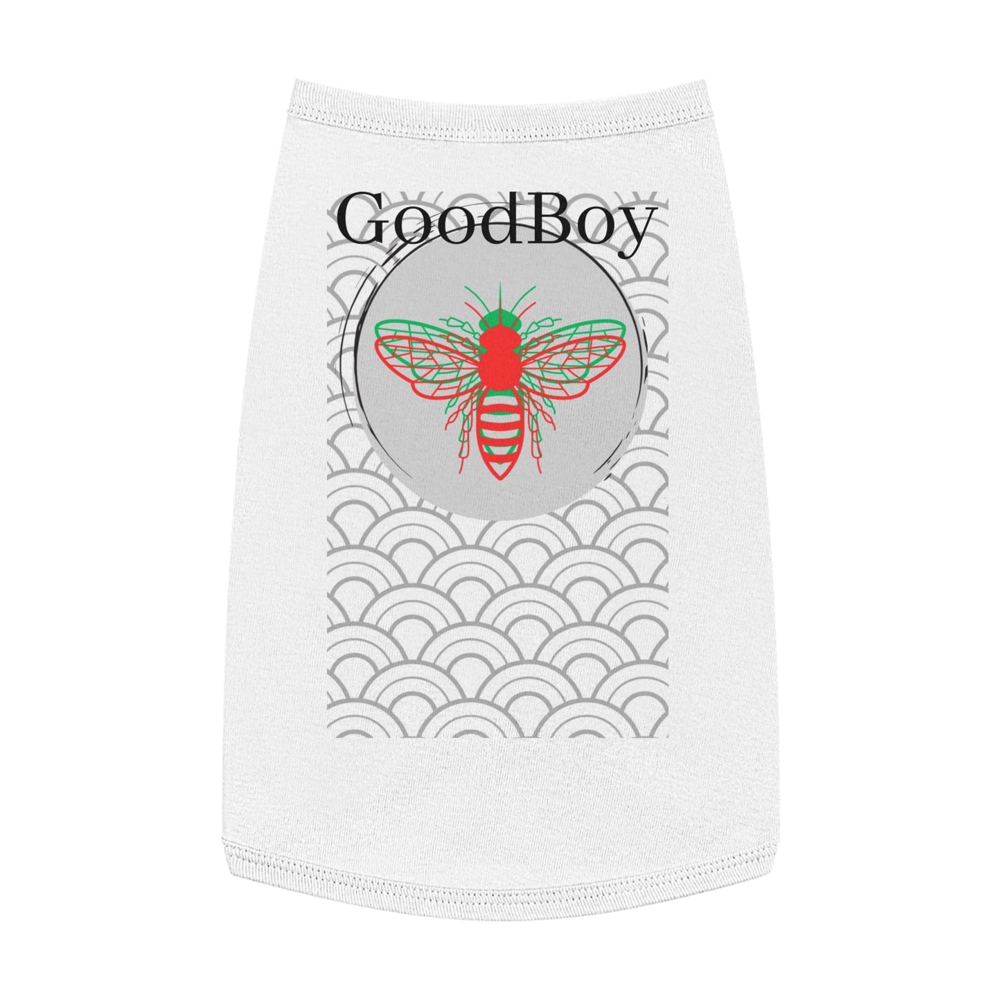 Stylish Pet Tank Top with GoodBoy Graphic - Comfortable Summer Apparel for Dogs