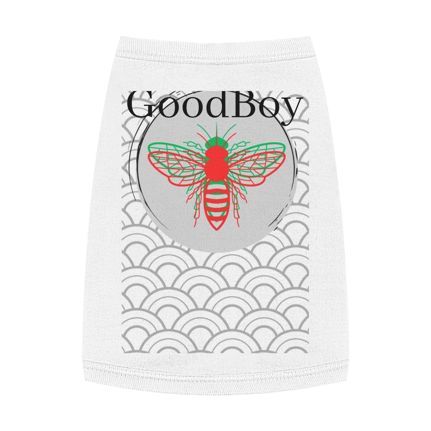 Stylish Pet Tank Top with GoodBoy Graphic - Comfortable Summer Apparel for Dogs
