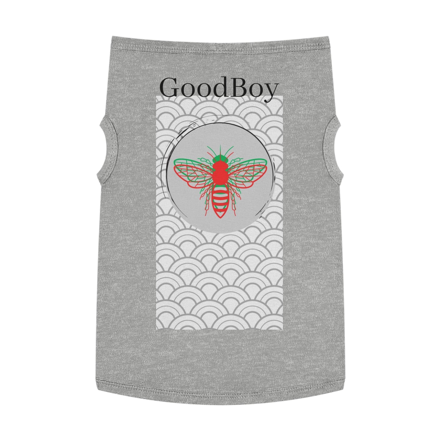 Stylish Pet Tank Top with GoodBoy Graphic - Comfortable Summer Apparel for Dogs