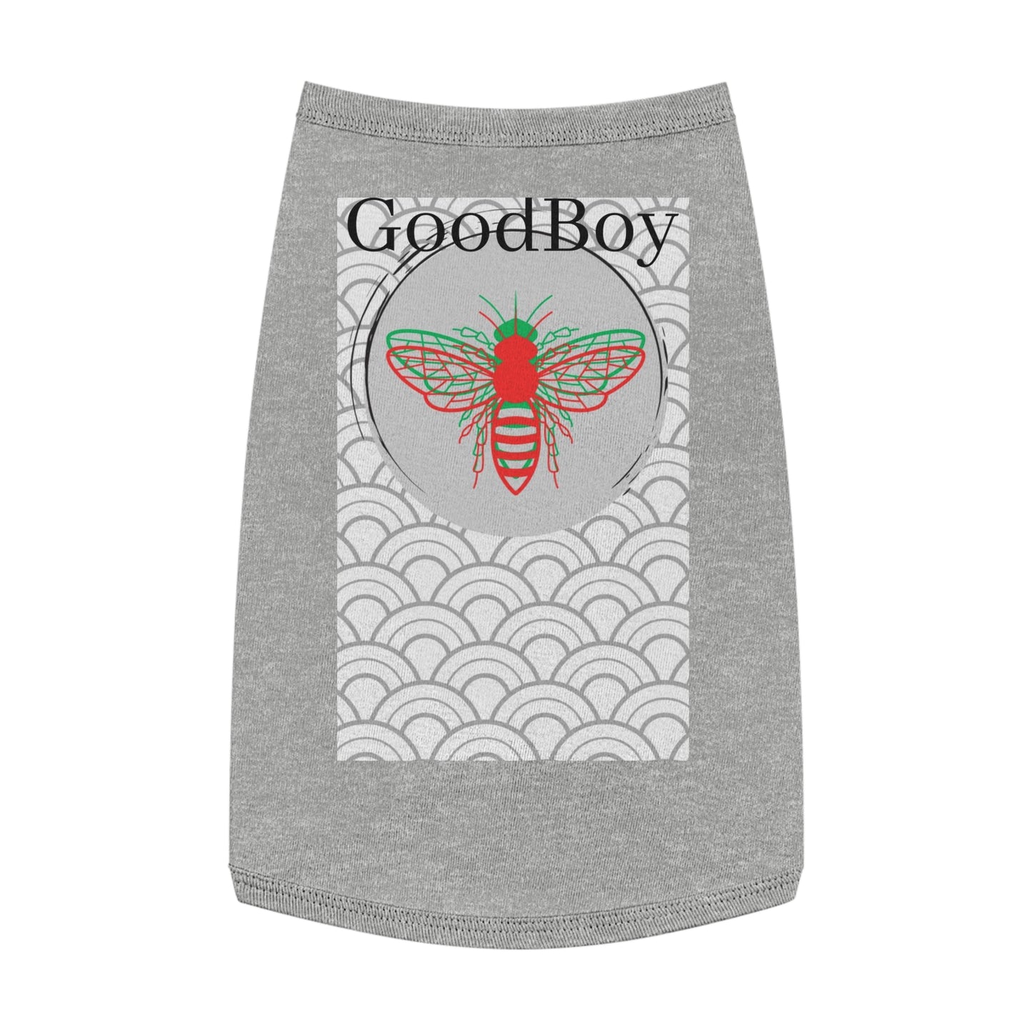 Stylish Pet Tank Top with GoodBoy Graphic - Comfortable Summer Apparel for Dogs